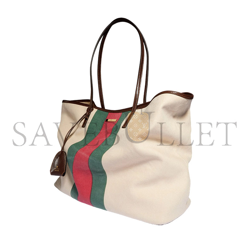 GUCCI TRIBECA LARGE TOTE BAG WITH CHARM A0034D (38*29.5*13cm)